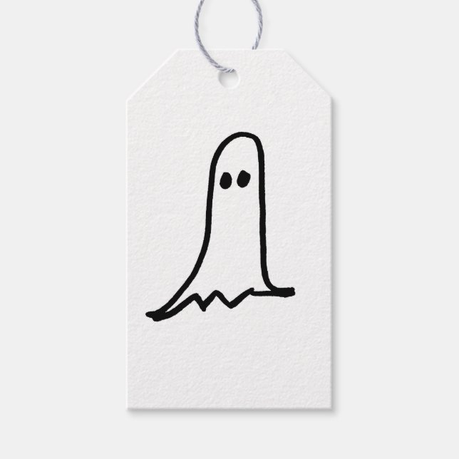 GHOST-Geschenktafel Geschenkanhänger (Vorderseite)