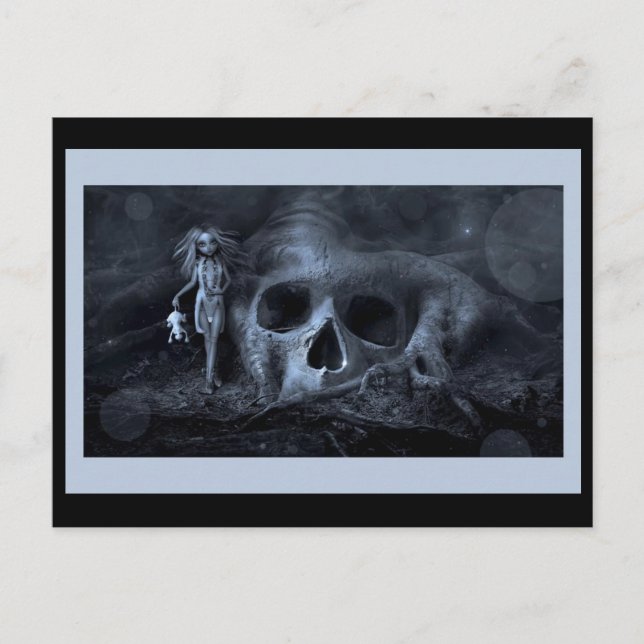 Ghost Girl Postcard Postkarte (Vorderseite)