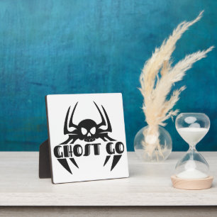 Ghost Go Spooky Jahreszeit Fotoplatte