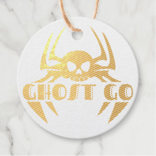 Ghost Go Spooky Jahreszeit Geschenkanhänger