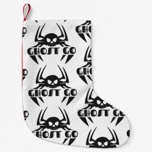 Ghost Go Spooky Jahreszeit Kleiner Weihnachtsstrumpf
