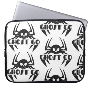 Ghost Go Spooky Jahreszeit Laptopschutzhülle