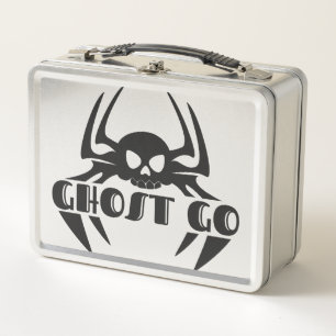 Ghost Go Spooky Jahreszeit Metall Brotdose