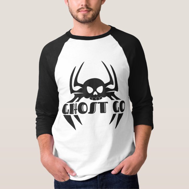 Ghost Go Spooky Jahreszeit T-Shirt (Vorderseite)