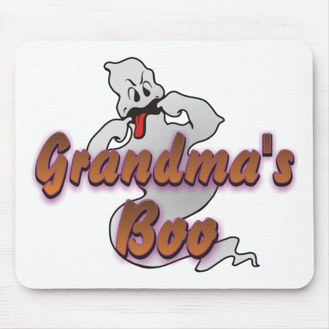 GHOST GRANDMA.png Mousepad (Vorne)