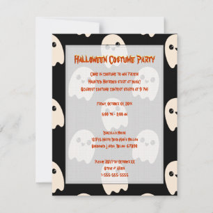 Ghost Halloween Einladung