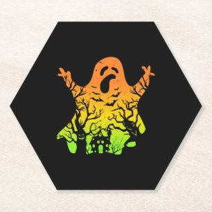 Ghost Halloween Ghost Halloween Spookween G Untersetzer