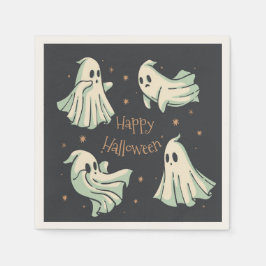 Ghost Halloween Happy Halloween Serviette