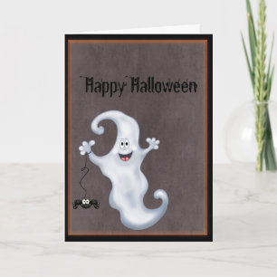 Ghost Halloween Karte