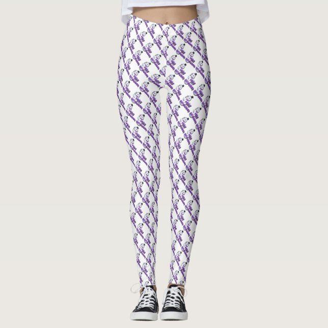 Ghost/Halloween-Leggins Leggings (Vorderseite)