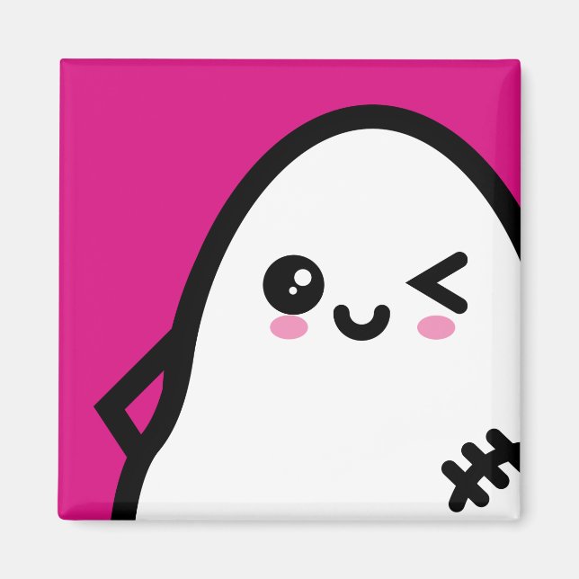 Ghost - Halloween Magnet (Vorne)