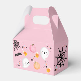 Ghost Halloween Pink Spooktacular Party Geschenkschachtel