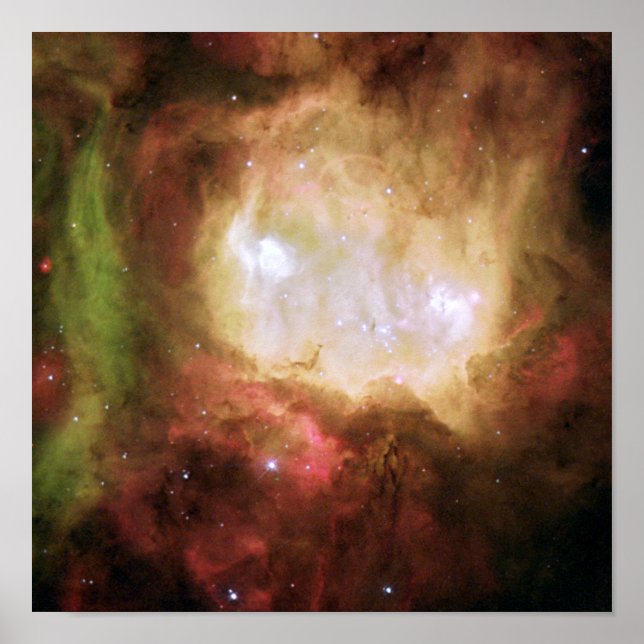 Ghost Head Nebula Space NASA Poster (Vorne)