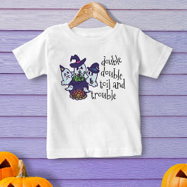 Ghost Hexen Cauldron Classic Quotes Halloween Baby T-shirt