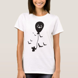 Ghost Holding Balloon - Niedlich und einfach Ghost T-Shirt