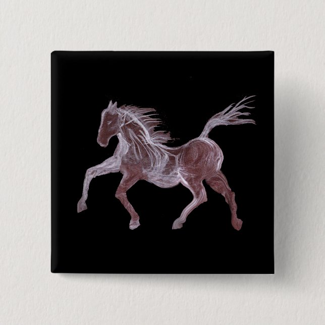 Ghost Horse Dancing Button (Vorderseite)