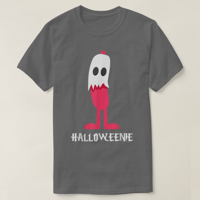 Ghost Hot Dog Halloweenie Kostüme Lebensmittel Ges T-Shirt (Design vorne)