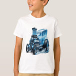 Ghost Hot Rod T-Shirt<br><div class="desc">Cruise the shadows with the Ghost Hot Rod, a bold and stylized design that blends classic hot rod attitude with a supernatural twist. Featuring a side-angle hot rod with gigantic rear tires, a raised engine, and a ghostly semi-transparent body with glowing highlights, this exaggerated machine brings haunting energy to any...</div>