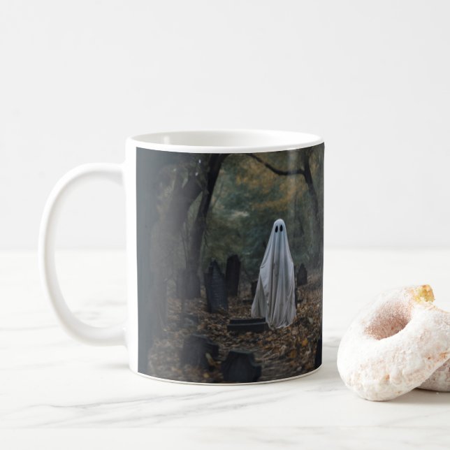 Ghost Hunt Nr. 02 Kaffeetasse (Mit Donut)
