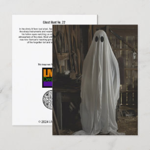 Ghost Hunt Nr. 22 Dankeskarte