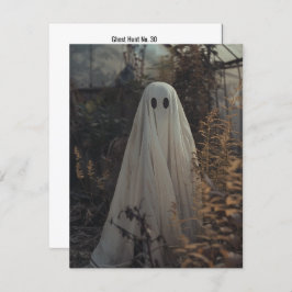 Ghost Hunt Nr. 30 Dankeskarte