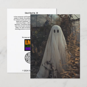 Ghost Hunt Nr. 30 Dankeskarte