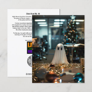 Ghost Hunt Nr. 44 Dankeskarte