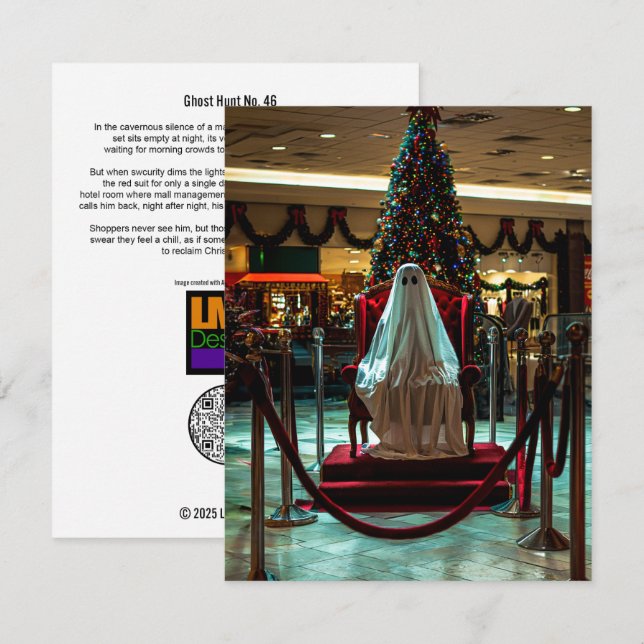 Ghost Hunt Nr. 46 Dankeskarte (Vorne/Hinten)