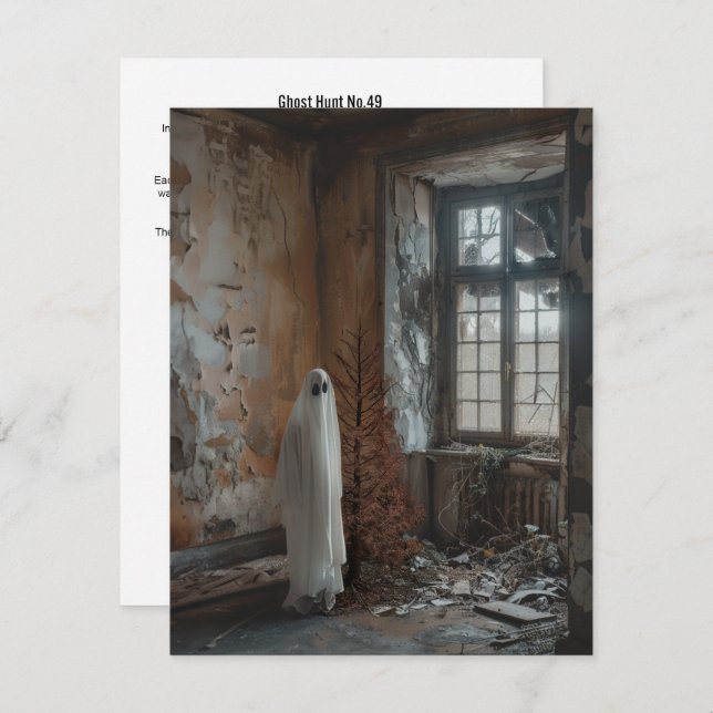 Ghost Hunt Nr. 49 Dankeskarte (Vorne/Hinten)