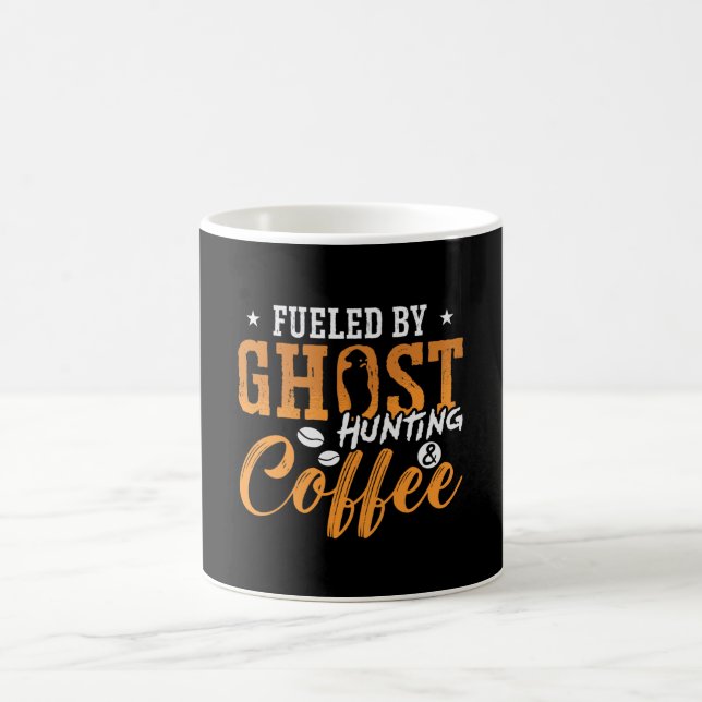 Ghost Hunter Fueled By Ghost Hunting Coffee Hunt Kaffeetasse (Mittel)