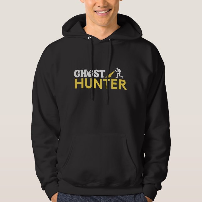Ghost Hunter Paranormal Investigator Forscher Hoodie (Vorderseite)