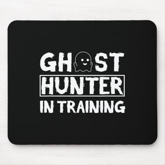 Ghost Hunter Paranormal Investigator Geisterjagd Mousepad (Vorne)