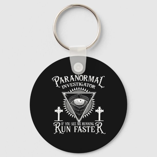 Ghost Hunter Paranormal Investigator Schlüsselanhänger (Vorderseite)