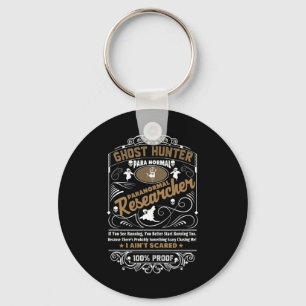 Ghost Hunter Paranormal Vintage Whisky-Stil Desi Schlüsselanhänger