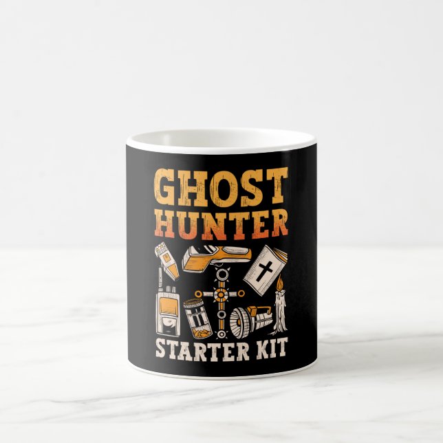 Ghost Hunter Starter Kit Paranormale Geisterjagd Kaffeetasse (Mittel)