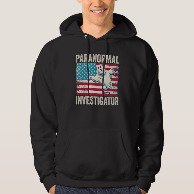 Ghost Hunting Paranormal Investigator 2 Hoodie (Vorderseite)