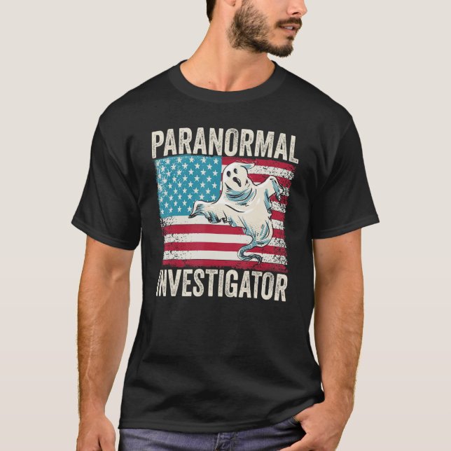 Ghost Hunting Paranormal Investigator 2 T-Shirt (Vorderseite)