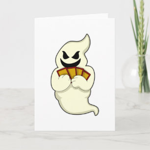 Ghost im Poker mit Poker-Karten Karte