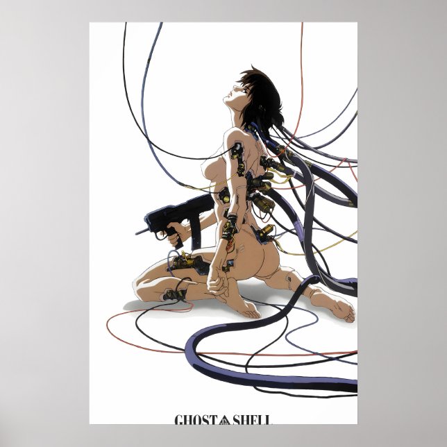 Ghost in a Shell Anime Poster - Offizielle Kunst (Vorne)