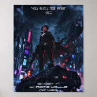 Ghost in Chrome: Limitierte Cyberpunk-Poster-Editi