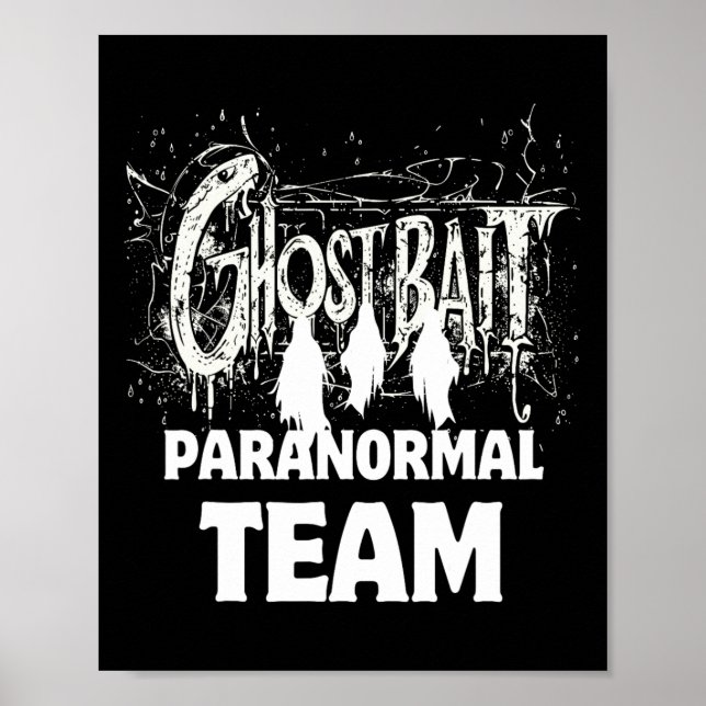Ghost It Ghost Hunter Paranormal Spuk House Poster (Vorne)