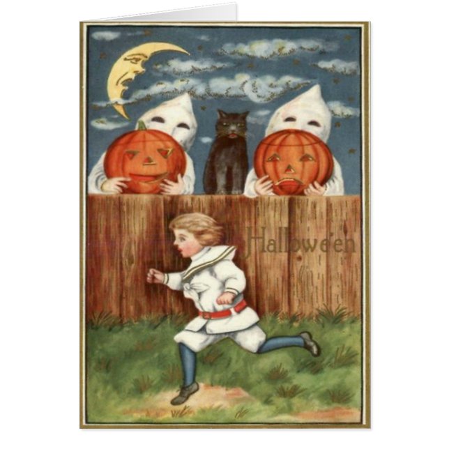 Ghost Jack O' Lantern Children Black Cat (Vorne)