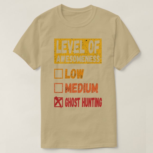 Ghost-Jagdgeister-Liebesgeschenk T-Shirt (Design vorne)