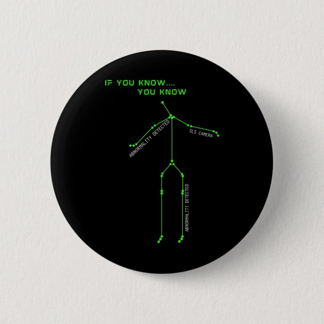 Ghost Junting Sls Camera Stick Man Novelty Spooky Button (Vorderseite)