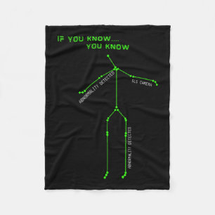 Ghost Junting Sls Camera Stick Man Novelty Spooky Fleecedecke