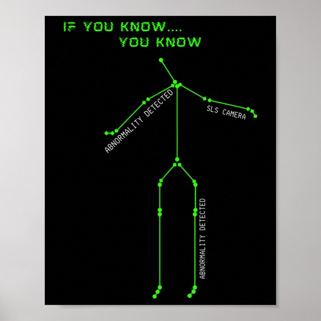 Ghost Junting Sls Camera Stick Man Novelty Spooky Poster (Vorne)