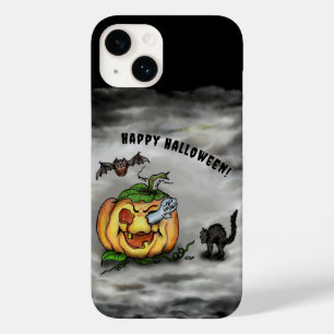 Ghost , Katze , Bat and Pumpkin , Glückliches Hall Case-Mate iPhone 14 Hülle