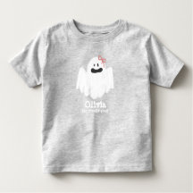 Ghost Kids T - Shirt Spooky Halloween