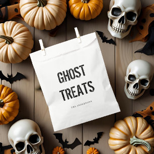 Ghost-Leckereien Frohe Halloween Geschenktütchen
