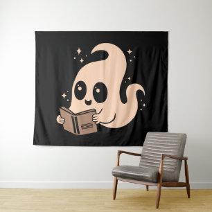 Ghost-Lesebücher Wandteppich